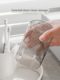 Internet celebrity toothbrush rack storage rack brush cup bathroom hole-free light luxury storage rack teeth gargle cup set