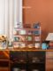 Solid wood cup holder cup storage rack desktop tea cup set coffee cup mug water cup sideboard display rack
