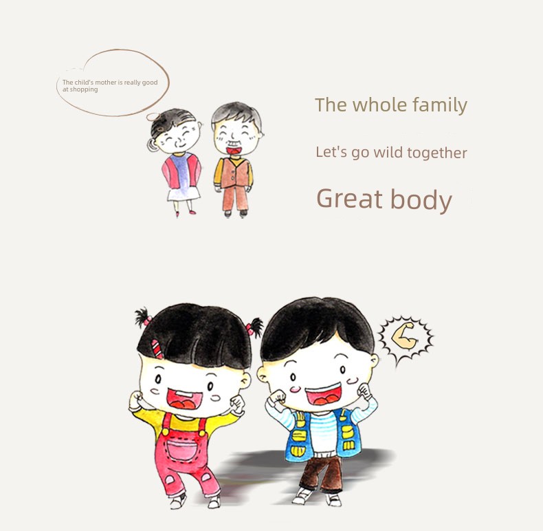 Fairy Feet Children's Layered Cotton Slippers Baby Indoor Home Non-Slip Breathable Cartoon Floor Shoes for Boys and Girls — 15