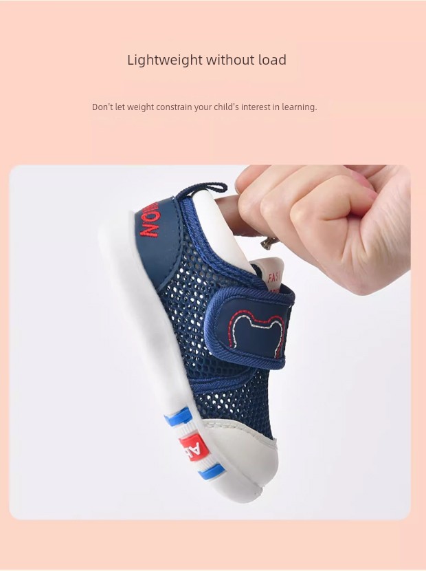 Kechao Baby Summer Sandals Spring Toddler Shoes 0 to 2 Years Old Baby Boys and Girls Shoes Soft-Soled Baby Mesh Shoes — 8