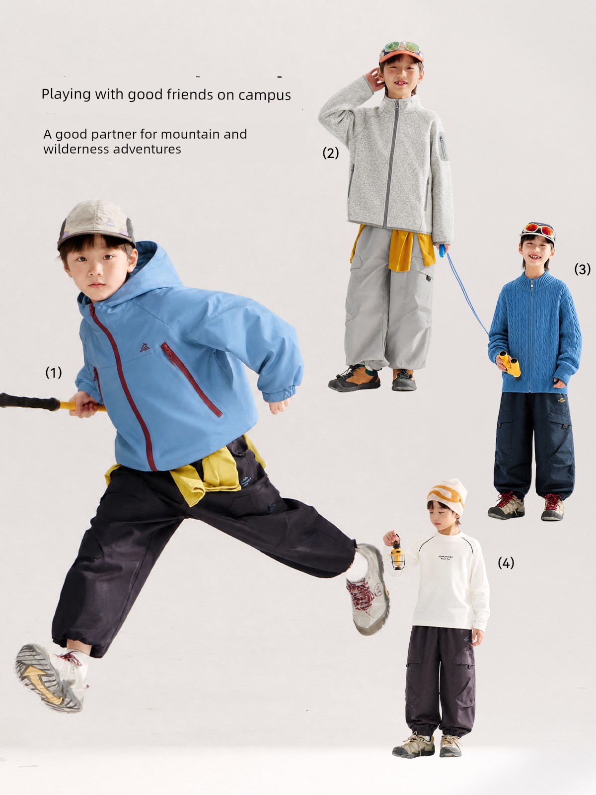 Zhen Youfan Boys' Pants Autumn New Style Children's Cargo Pants Spring and Autumn Big Boys' Long Pants Autumn Outdoor Hiking Pants — 3