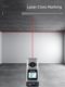 Smart Monkey Three-in-One Laser Range Finder High Precision Infrared Measuring Meter Cross-Bluetooth Drawing Room Meter