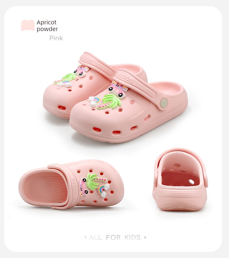 Children's Slippers for Indoor Use, New Summer Style for Boys, Clogs for Kids, Outdoor Sandals for Girls, Beach Shoes — 53