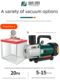 Vacuum box drying box transparent acrylic plexiglass box vacuum kettle air exhaust box sealed defoaming barrel negative pressure box
