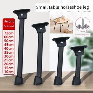 Extended Folding Table Foot Table Leg Bed Notebook Table and Chair Table Leg Simple Computer Table Folding Small Table L