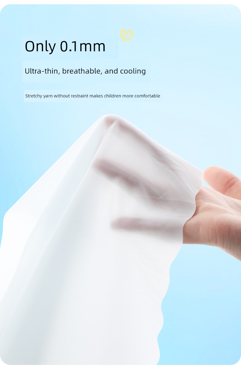 MiiOW Girl Puberty Stage 1 Intimates Primary School Students Summer Thin Section Traceless Young Adult Kids Ice Silk Vest — 7