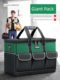 Frequently Hut Electrician's special tool pack for sturdy and durable canvas thickened wear-resistant multi-function hardware storage tool bag