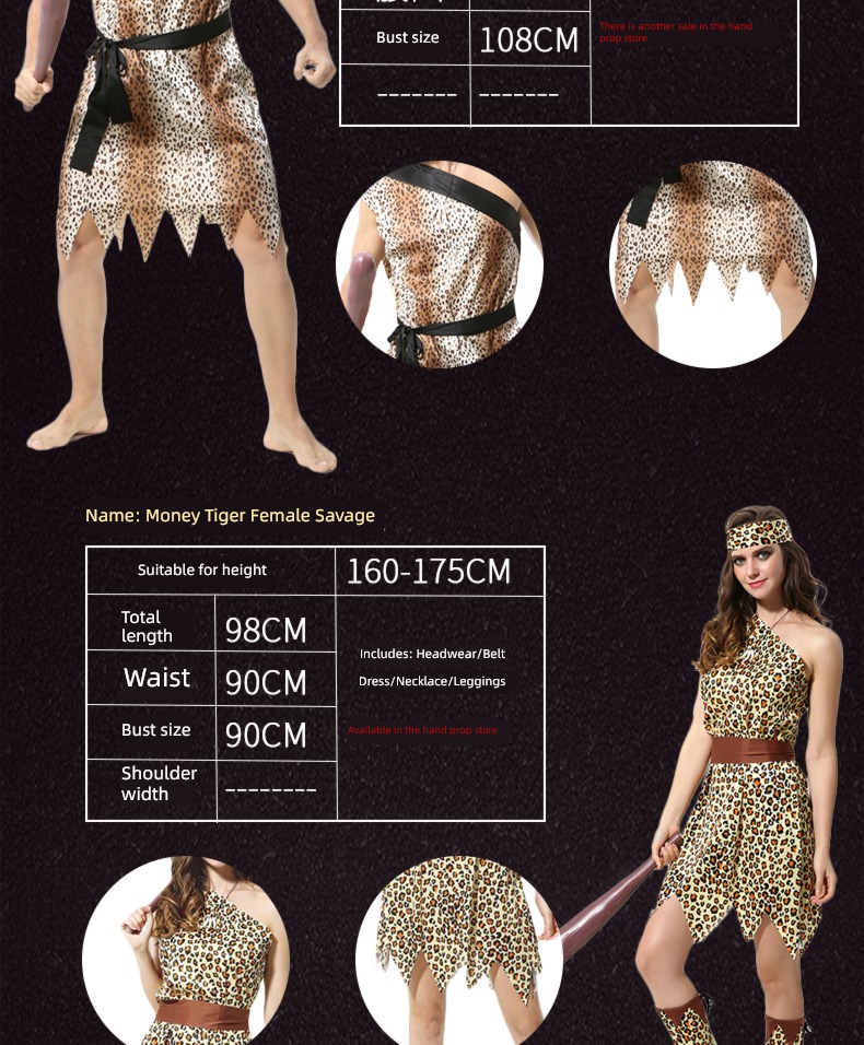 men and women Indian people Africa show Halloween clothing