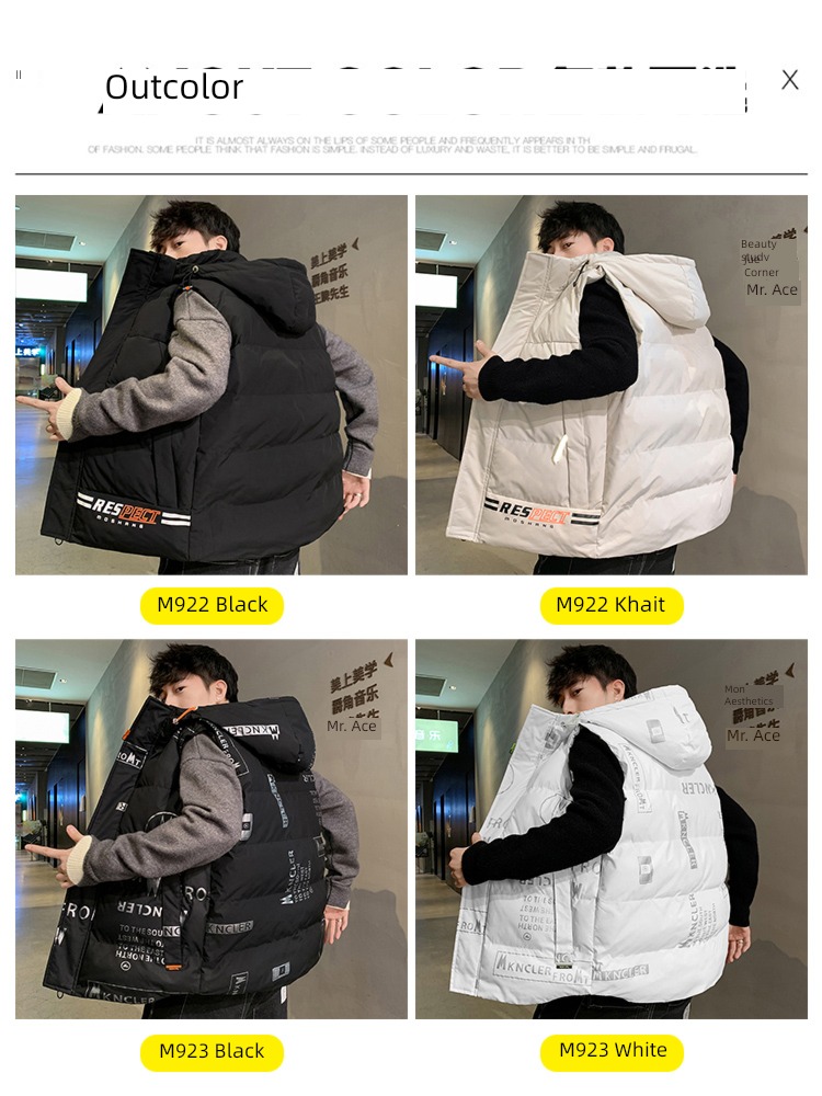Hooded Hot money Cold proof keep warm clothes winter clothes Down cotton