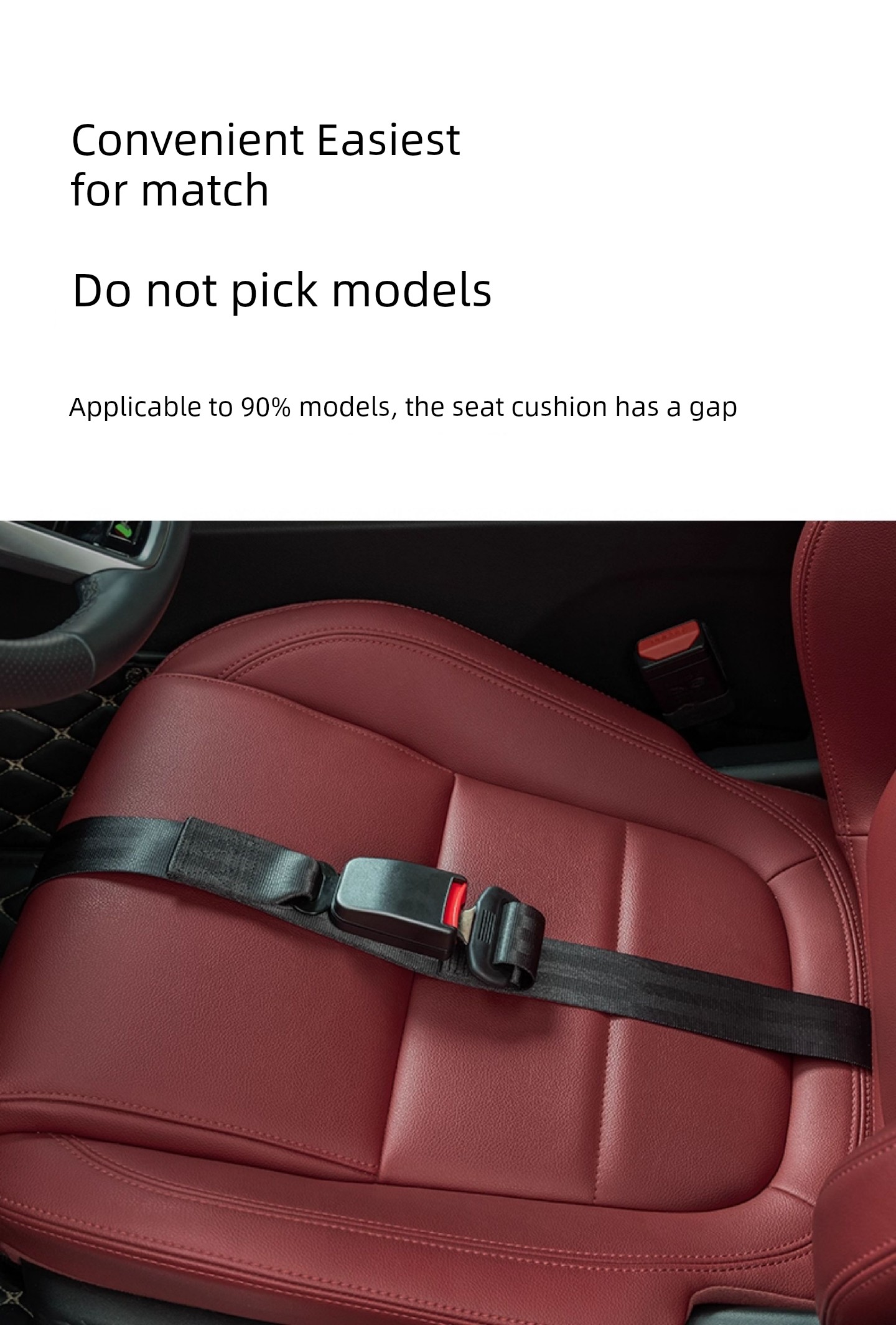 Pregnant Women's Safety Belt Car Special Belly Support Anti-Strangulation Belly Mid-Pregnancy Driving Car Driving Handy Gadget Fixed — 16