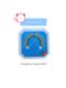 Temperature and humidity meter Office storage High-precision wall-mounted indoor thermometer Home high-end temperature and humidity meter