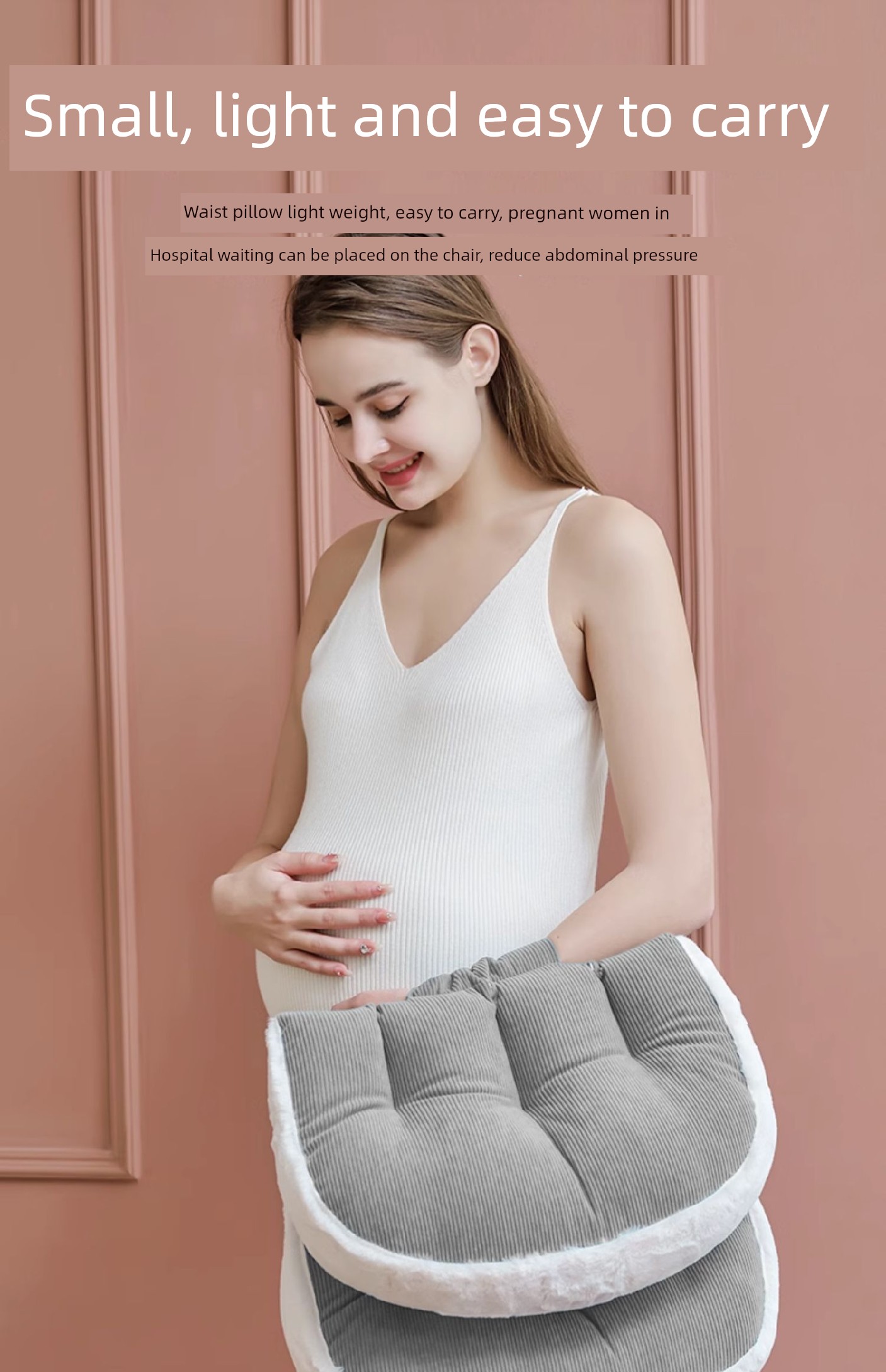 Side Pillow Belly Support U-Shaped Dedicated Product Waist Support during Pregnancy — 24