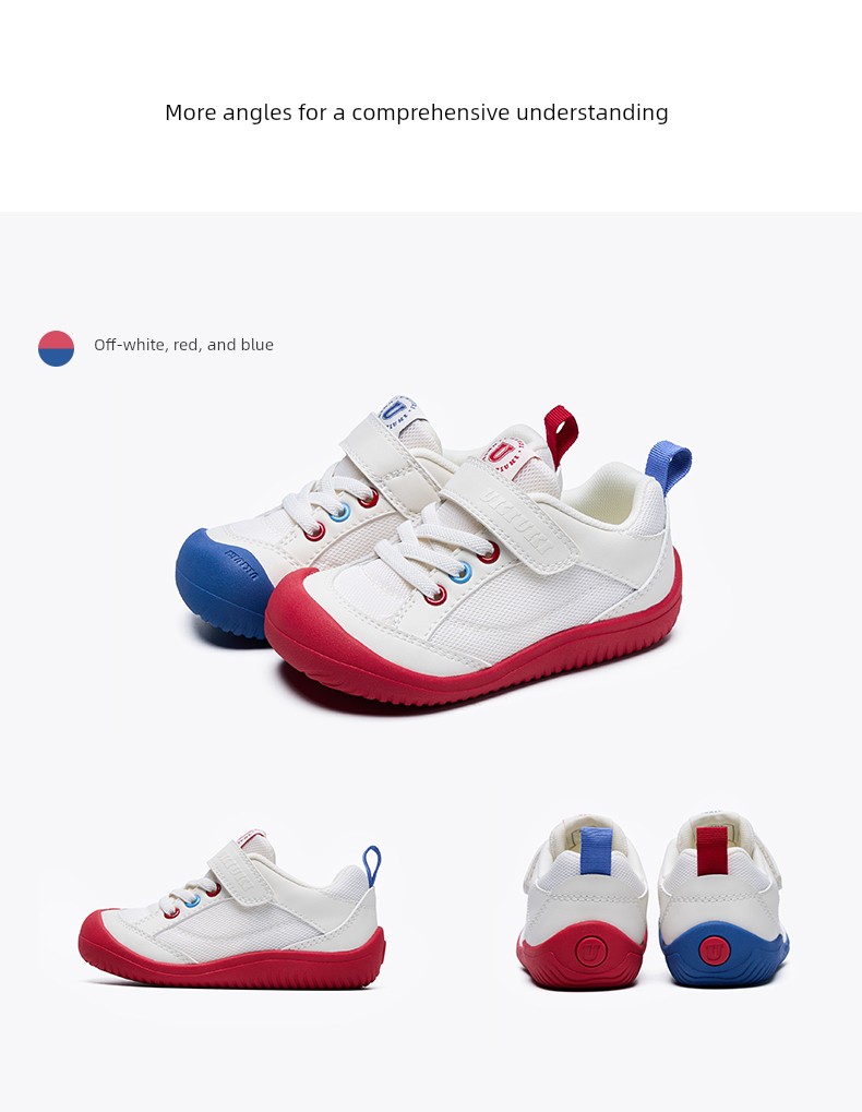 Ukiuki Baby Wide-Fit Toddler Shoes Kindergarten Indoor Boys' Shoes 2026 Autumn New Breathable Non-Slip Functional Shoes — 15