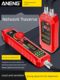 Line hunter POE multi-function anti-interference line hunter network cable tester crystal head single head detection line on and off