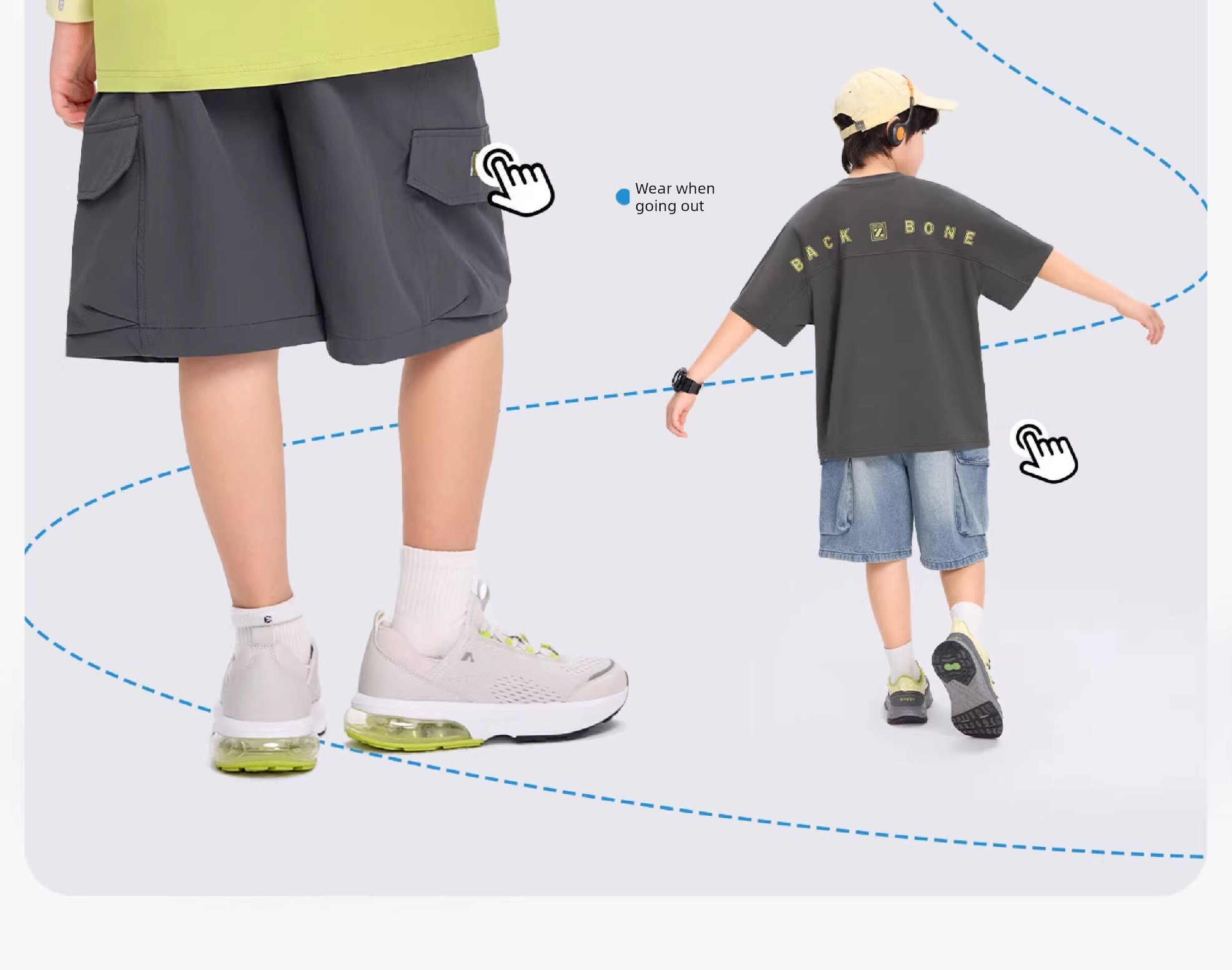 Zuoxi Children's Clothing Boys' Short-Sleeve T-Shirt Children's Cool Summer Wear 2026 New Model Boys' Large Children's Class a Antibacterial Top Trendy — 27