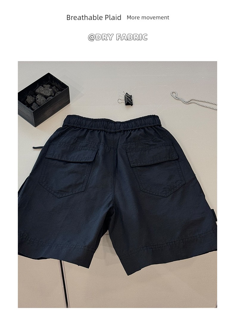 Bora Stylish Shorts for Boys, Cargo Pants, Korean Style 2026 New Children's Versatile Mid-Length Shorts, Five-Point Shorts for Girls — 9