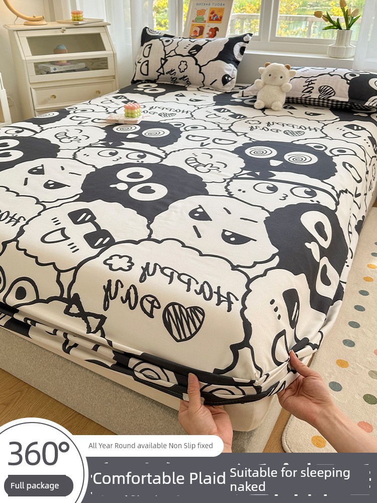Simmons Dirt-Proof Cover Pure Cotton All Wrapped Cartoon Bedspread