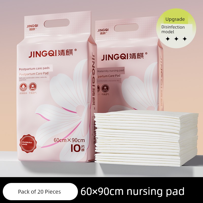 Jq Jingqi Maternity Postpartum Pad, Special for Pre and Postpartum Use, Extra Large Size Diaper Pad, Disposable Nursing Pad 60*90cm — 6