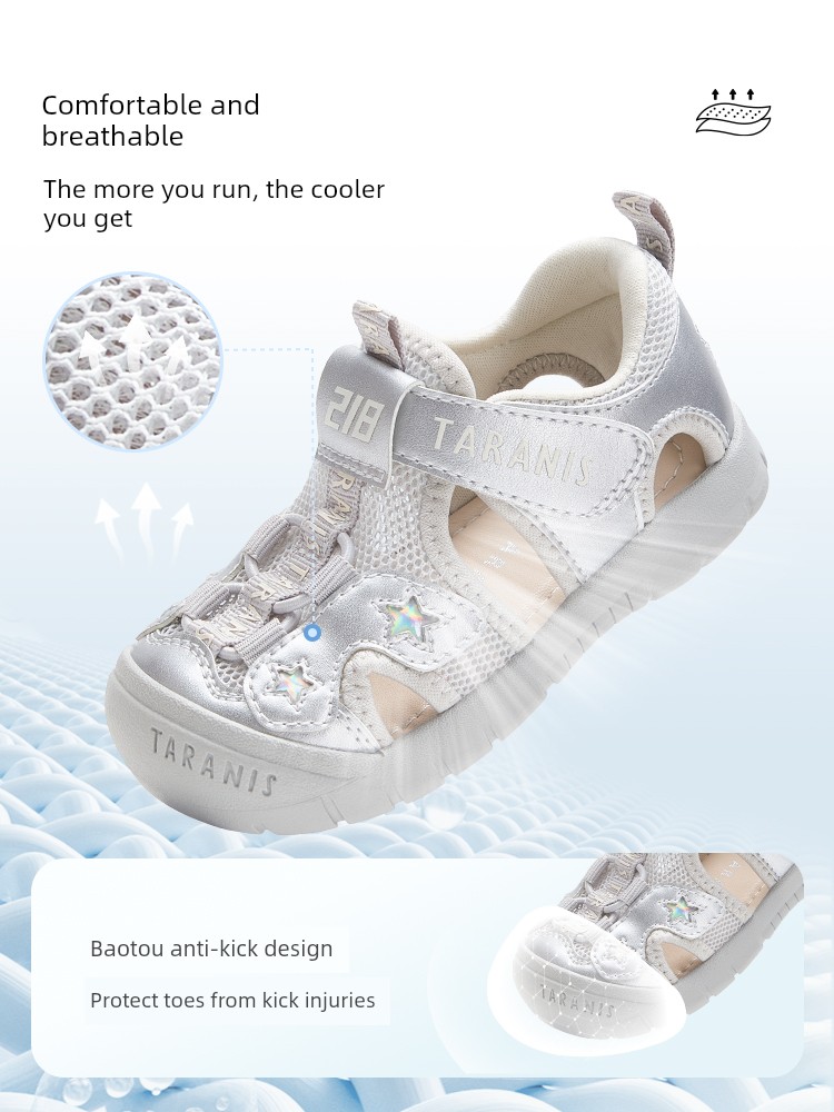 Tyrannis Children's Shoes, New Summer Beach Sandals, Comfortable Toddler Shoes for Boys, Water Shoes for Girls — 2