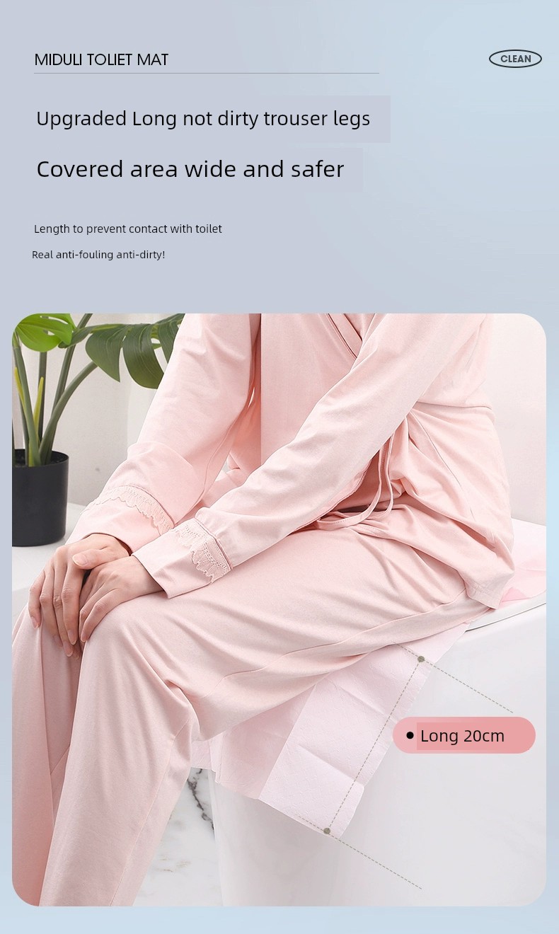 [Tmall U First] Mi Duoli Disposable Toilet Mat Maternity Confinement Special Travel Thickened Waterproof 12 Pieces — 4