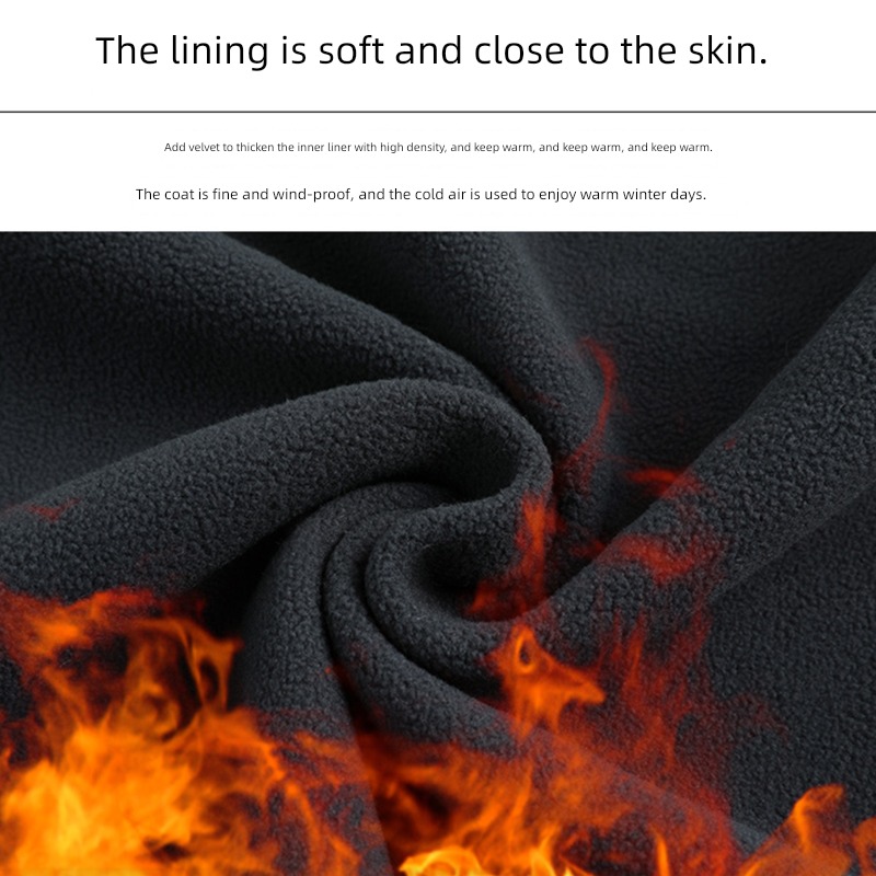 waterproof Autumn and winter easy Plush Hooded pizex