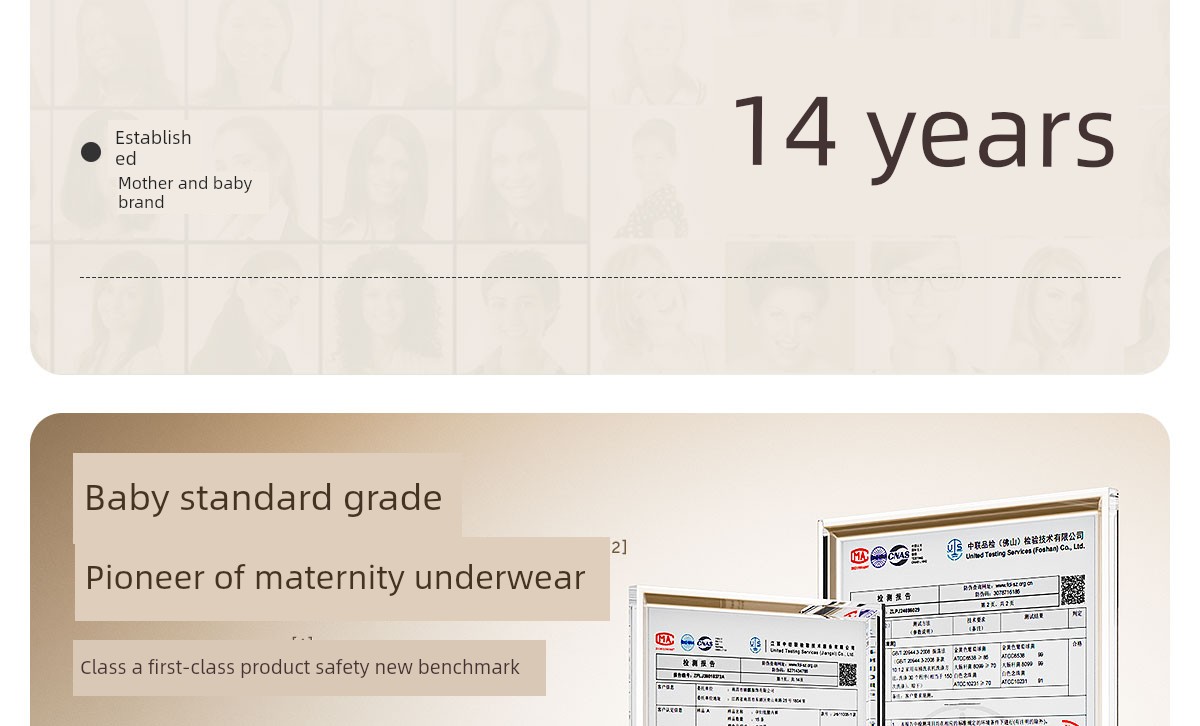 Jq Jingqi Maternity Underwear for Pregnancy, Large Size, Mid to Late Pregnancy, Pure Cotton Antibacterial Crotch, Modal Breathable — 2