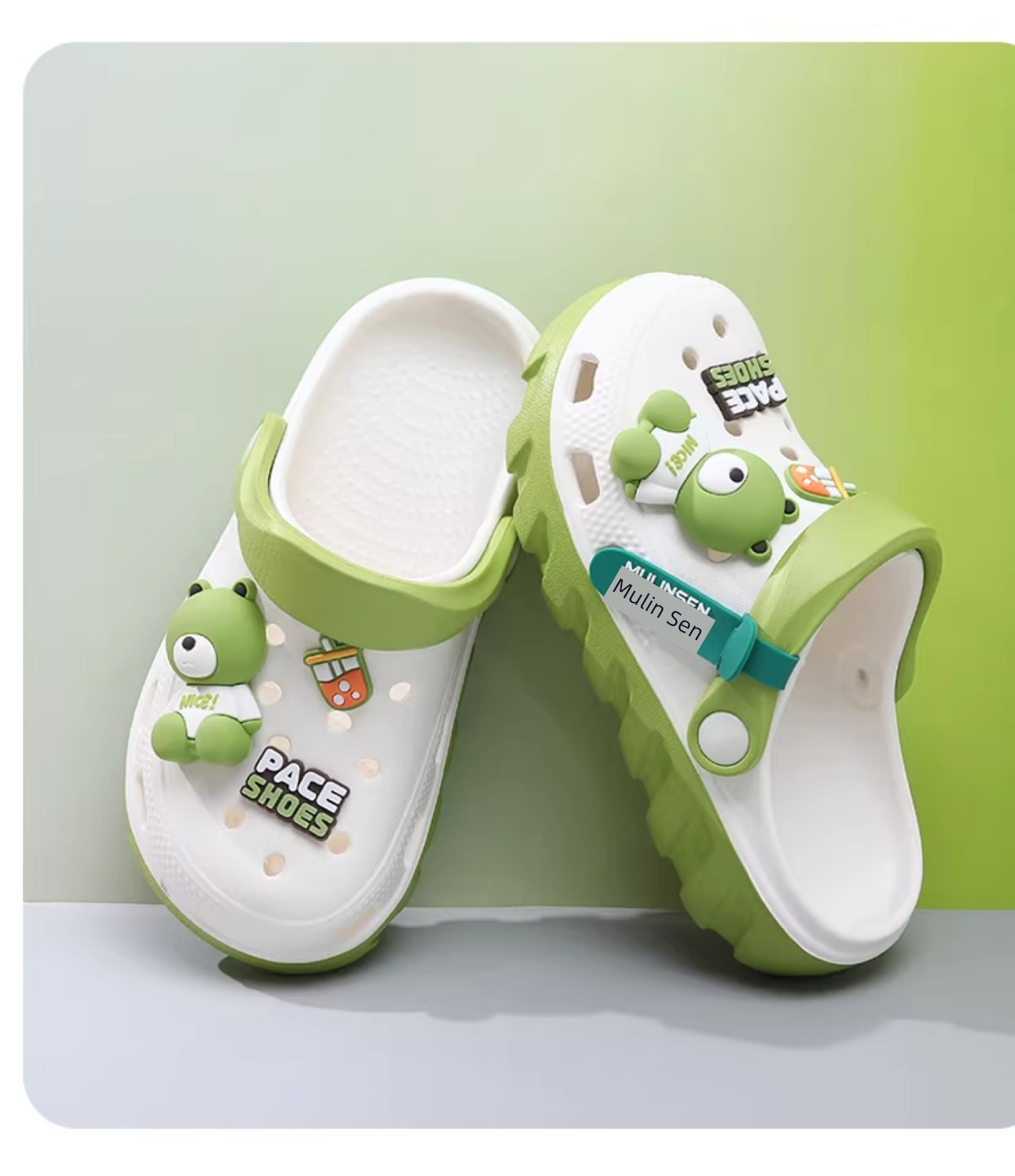 Mulinsen Children's Clogs for Boys, 2026 New Summer Model, Boys' Slippers, Non-Slip, Silent, for Older Children, with a Soft Stepping Feel — 29