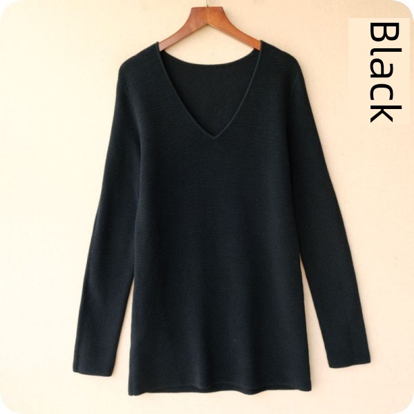 Women V-neck Straight cylinder pure cotton routine singleton  Condom