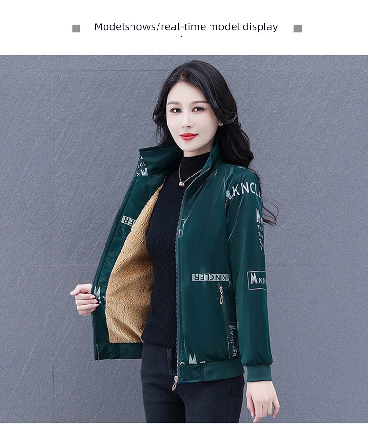 loose coat female have cash less than that is registered in the accounts fashion Cotton Plush keep warm loose coat