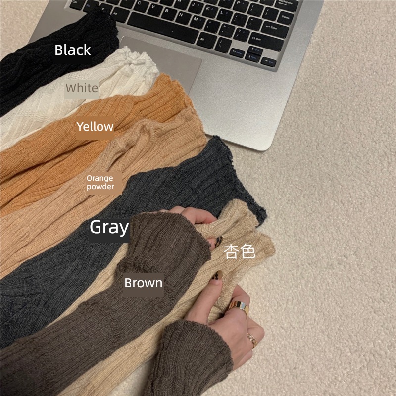 Half high collar Minority Self-cultivation Show thin Long sleeve Sweater