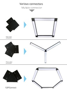 Seamless Spliging LED Strip Light Office Commercial DIY Modeling Light Supermarket Boxing Gym Billiard Room Ambience Lig