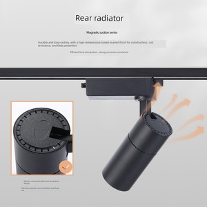 High Color Rendering Led Track Light for Clothing Store, Wedding Dress Exhibition Hall, Jewelry Supermarket, Shop Cob Tr