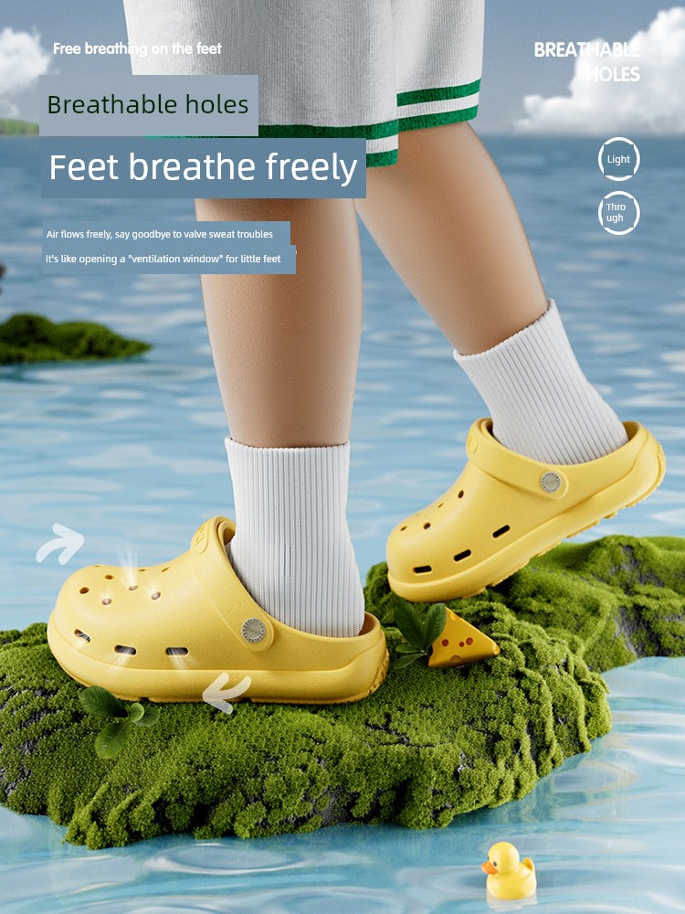 Puxi 2026 Nezha Clogs Summer Non-Slip Children's Beach Sandals Women's Thick-Soled Outdoor Shoes for Boys and Girls — 5