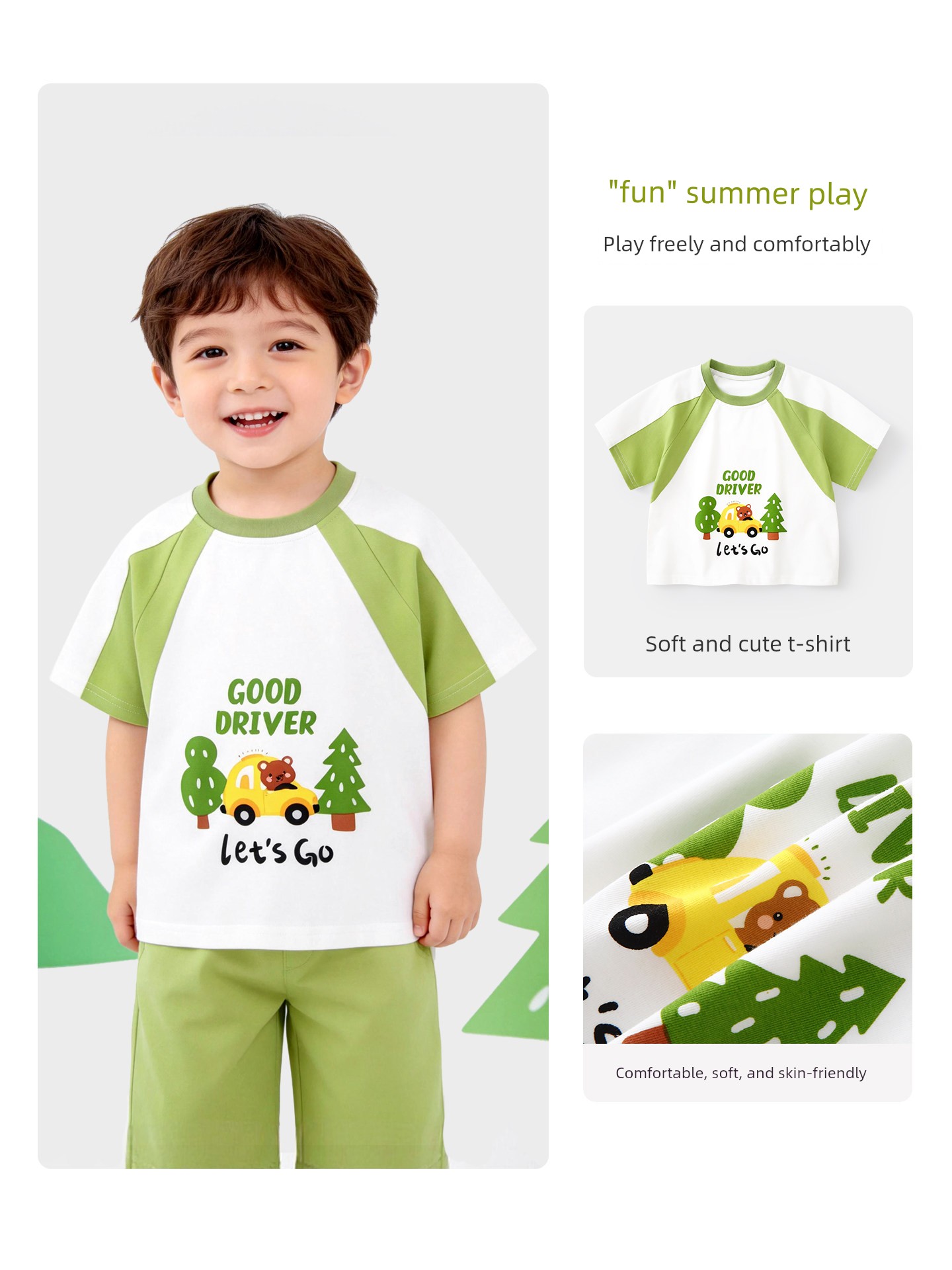 [Special Clearance] Baby Short Sleeve T-Shirt Summer Thin Style Infant Top Children's Half-Sleeve Breathable Girls' Summer Wear