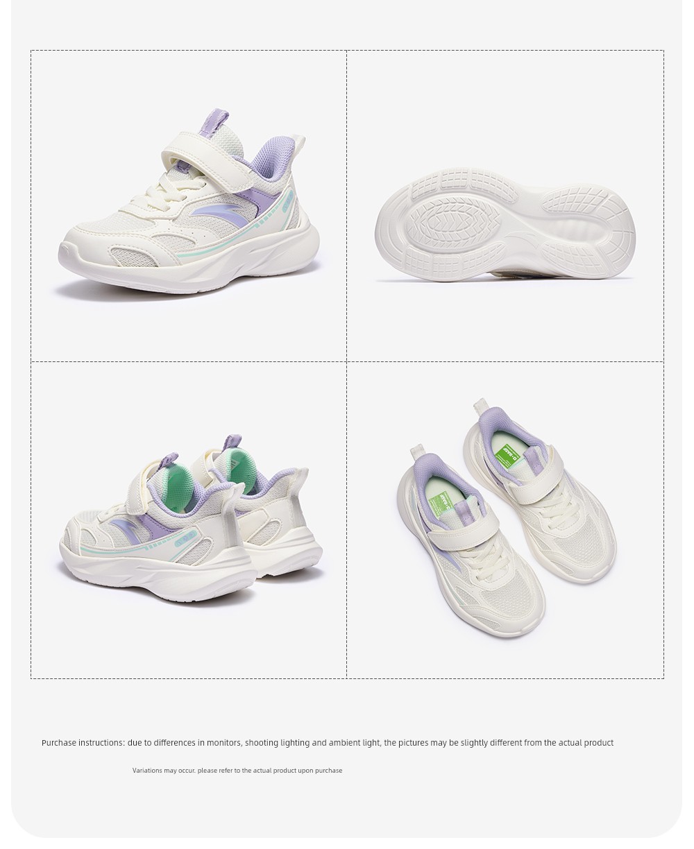 Anta Kids' Sports Shoes for Girls, 2026 Autumn Toddler Running Shoes, Baby Girl Shoes, Girls' Running Shoes — 20