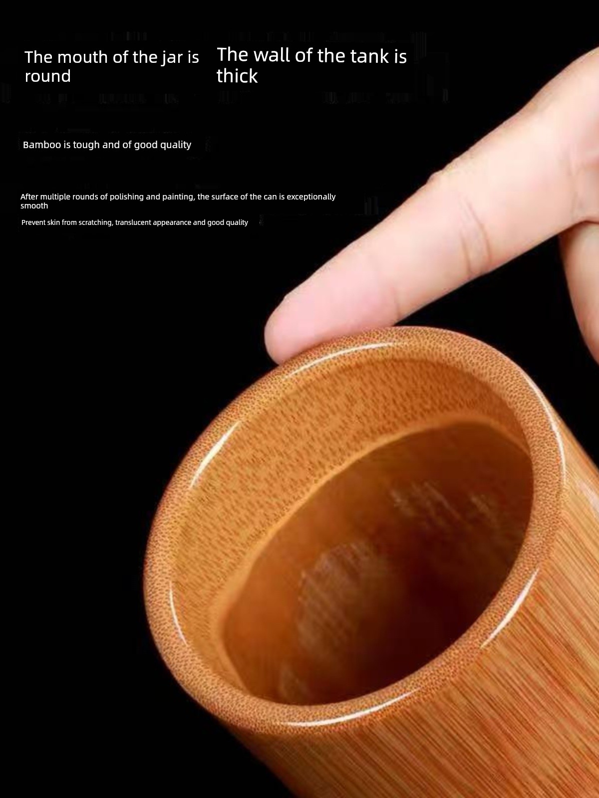 Bamboo Cupping Set for Beauty Salon and Home Use, Carbonized and Thickened Bamboo Tubes for Cupping Therapy
