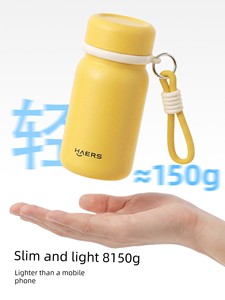 Hals Mini Thermos Cup for Women, Stylish 2026 New Model Pocket Cup, Compact and Portable Stainless Steel Water Bottle