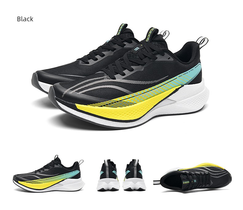 Red Rabbit 9Pro Running Shoes for Men, Suitable for Physical Exams, Shock Absorption, Lightweight Carbon Plate, Racing Training, and Sports Shoes for — 46