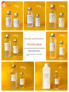 Epoxy Glue Cloisonne Enamel Painting Laminated Adhesive High Definition Waterproof No Discoloration Various Specificatio