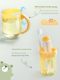 Student dormitory travel mouthwash cup brushing cup portable children's toothbrush cup washing toothpaste set storage box