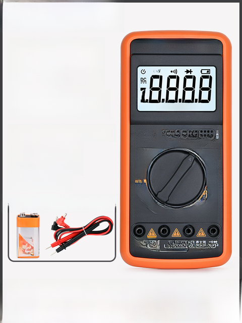 DT9205A high-precision digital multimeter electrician multifunction digital display voltmeter anti-burn maintenance household electricity measurement