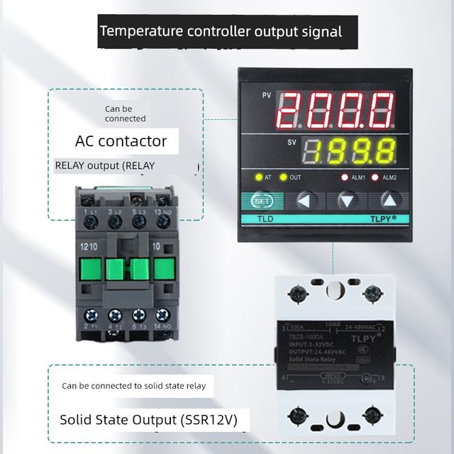 TLPY Phantom Intelligent Thermostat Digital Display Table 220v Fully Automatic Temperature Controller Switch Can Adjust Digital Temperature Control