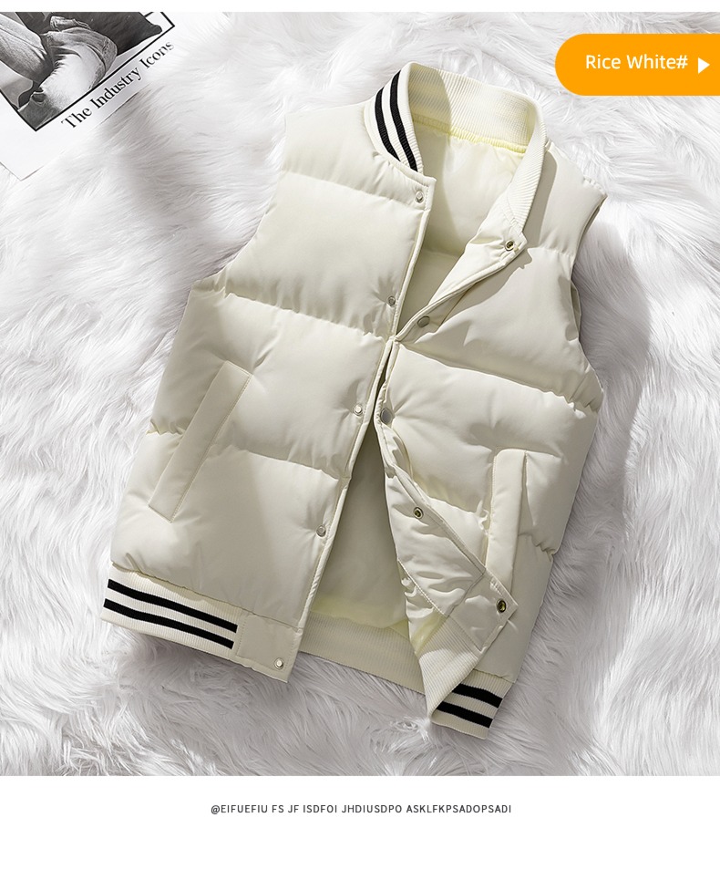 Cotton vest trend easy Big size keep warm loose coat Vest