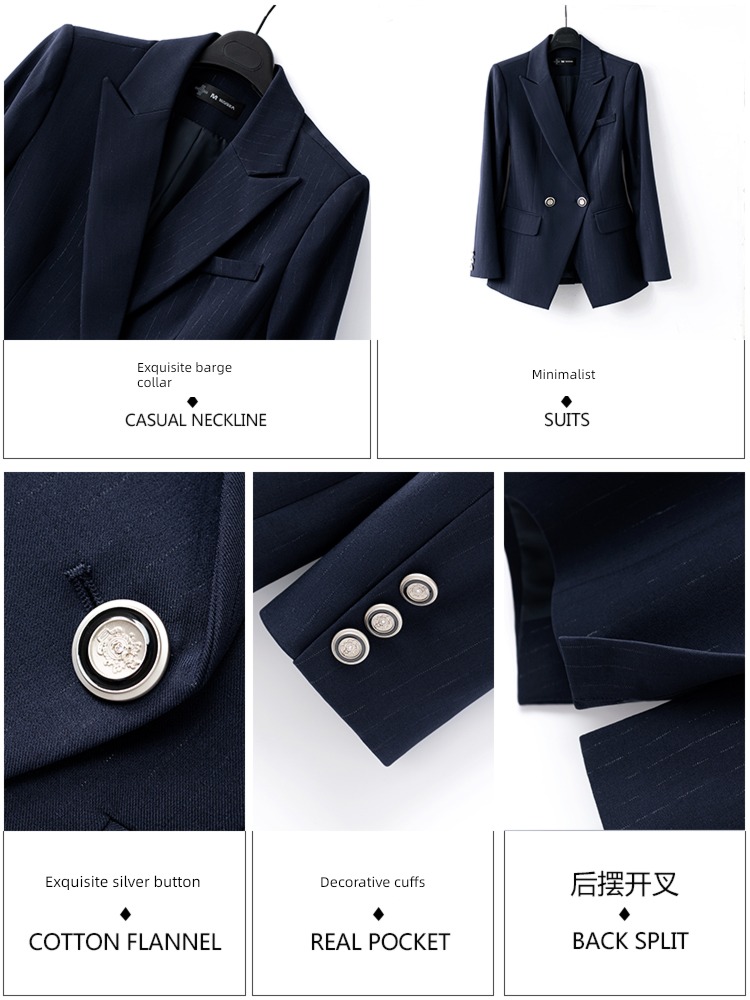 spring and autumn Fashion temperament Goddess Workplace Suit
