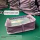 Jewelry storage box PVC anti-oxidation earrings necklace loose-leaf jewelry transparent sealed bag thickened large capacity