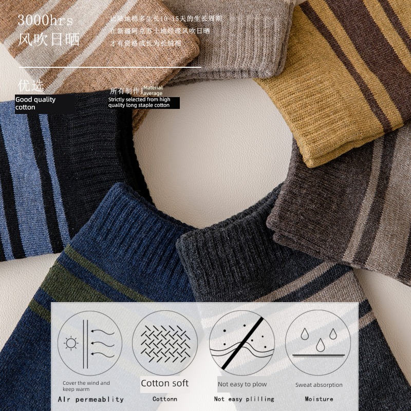 man thickening Plush Gao Bang pure cotton keep warm Socks