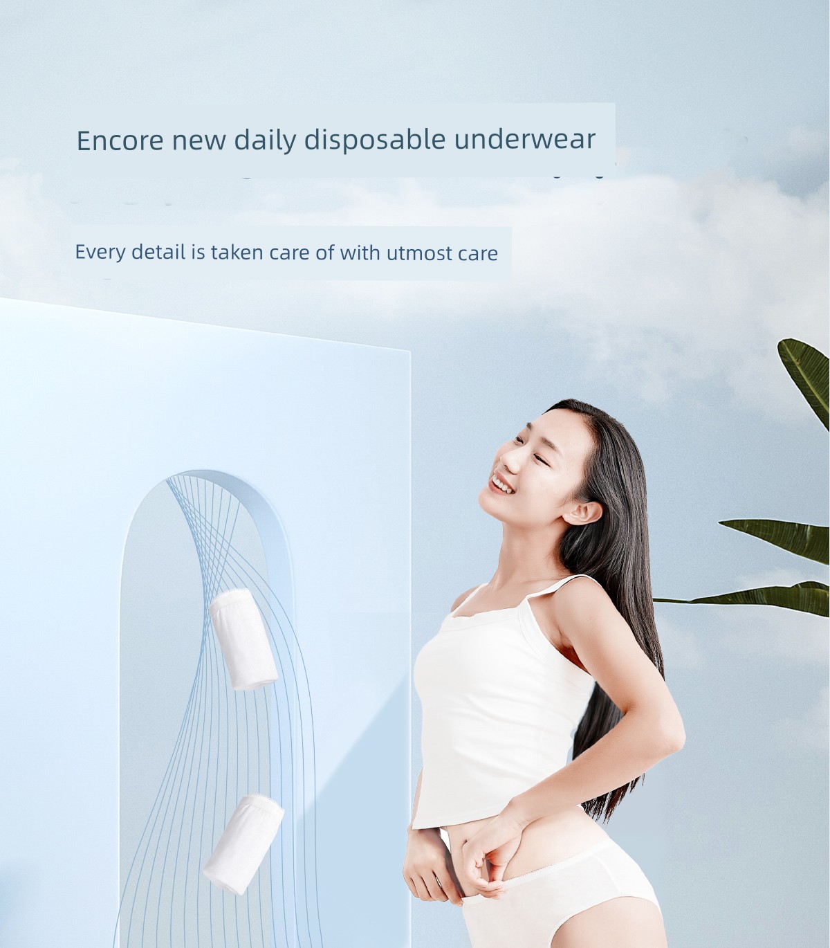 Anke New Sterile Pregnant Women 30 Disposable Underwear — 2