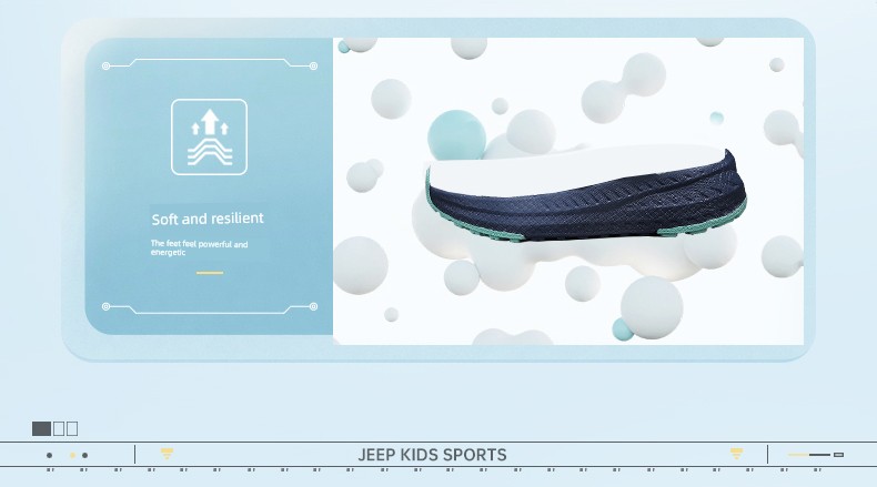 Jeep Children's Lightweight Running Dad Shoes Spring and Summer Girls' Outdoor Hiking Shoes Soft-Soled Breathable Sports Shoes Boys — 7