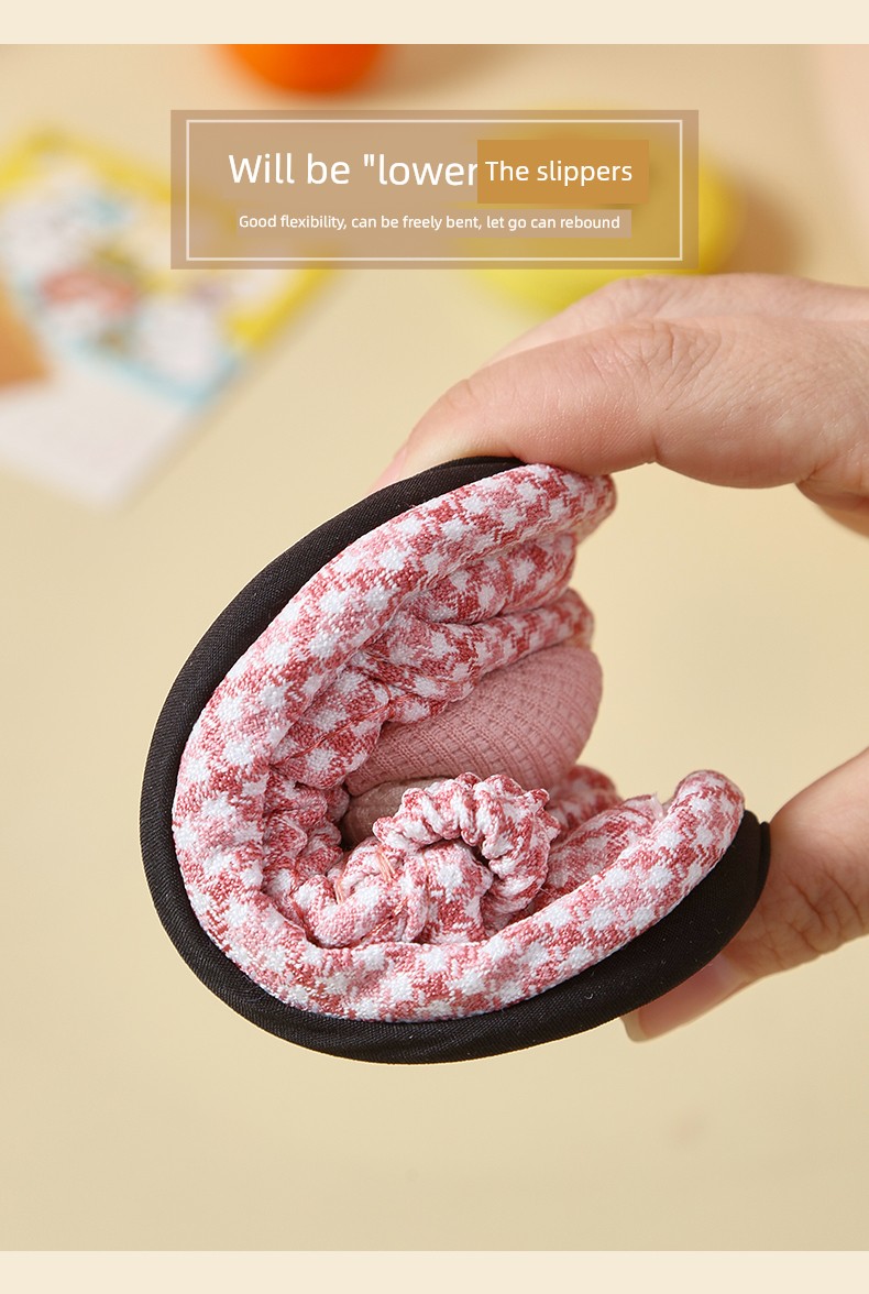Children's Cloth Cotton Slippers Toddler Little Girl 1-2-3 Years Old Non Slip Soft Bottom Home Shoes Baby Slippers — 7