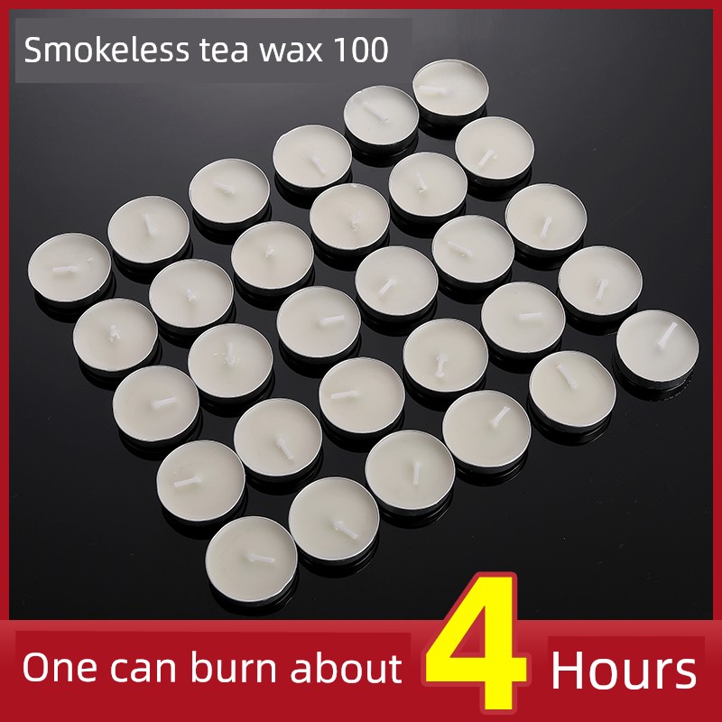Candle For Home Smoke-Free and Tasteless Tableware Heating Furnace Tea Stove Warm Tea Commercial Small Candle Floating Wax Candle Lamp Candle Wax